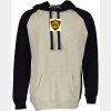 Unisex Colorblock Fleece Pullover Hood Thumbnail