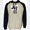 Unisex Colorblock Fleece Pullover Hood Thumbnail