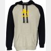 Unisex Colorblock Fleece Pullover Hood Thumbnail